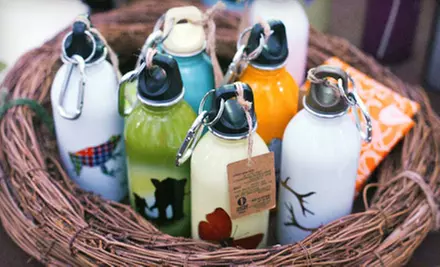 Eco-Friendly Water Bottles and Products from EarthLust (50% Off). Two Options Available. - Primary Image