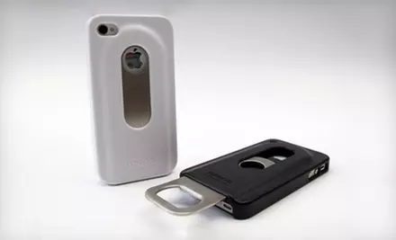 $19 for a Black or White Opena iPhone 4/4S Case with a Built-In Stainless-Steel Bottle Opener ($39.95 List Price). Free Shipping. - Second Medium