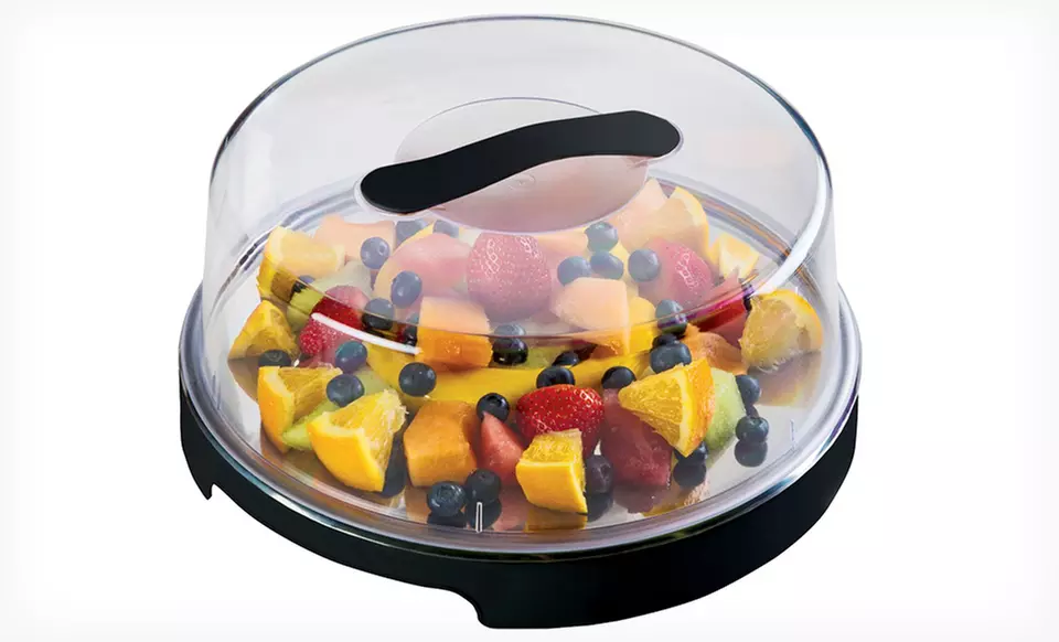 Round Buffet Cooling Platter. Free Returns. - Primary Image