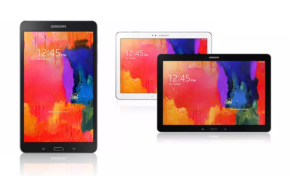 Samsung Galaxy Tab Pro 8.4", 10.1", and 12.2" Tablet from $214.99–$369.99 (Manufacturer Refurbished) - Primary Image
