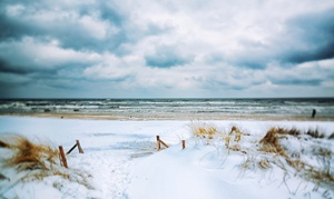 Fehmarn: bungalow met uitzicht op zee incl. broodjesservice