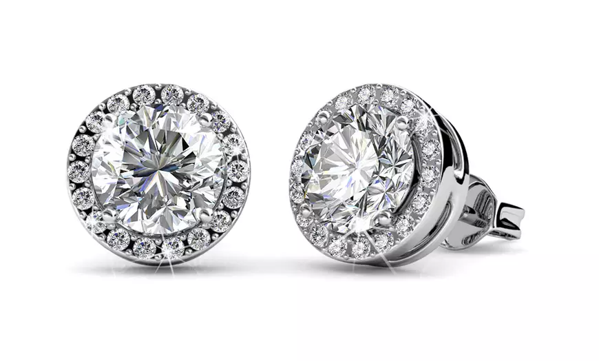 Image 2: Oorbellen 'Sophia' met Swarovski®-kristallen