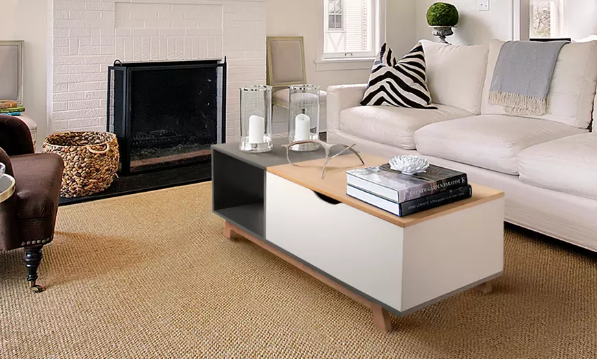 Image 1: Table basse relevable