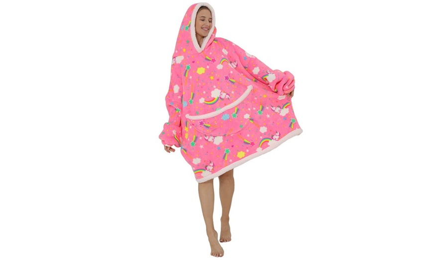 Image 12: Oversized Blanket Hoodie