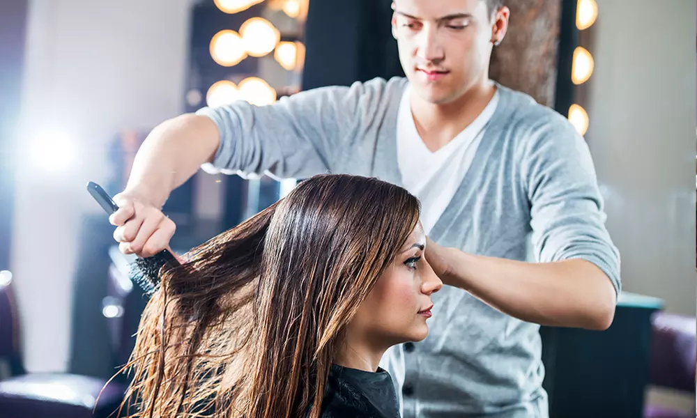 $19 for a Haircut and Style at Sunshine Salon ($35 Value) - Primary Image