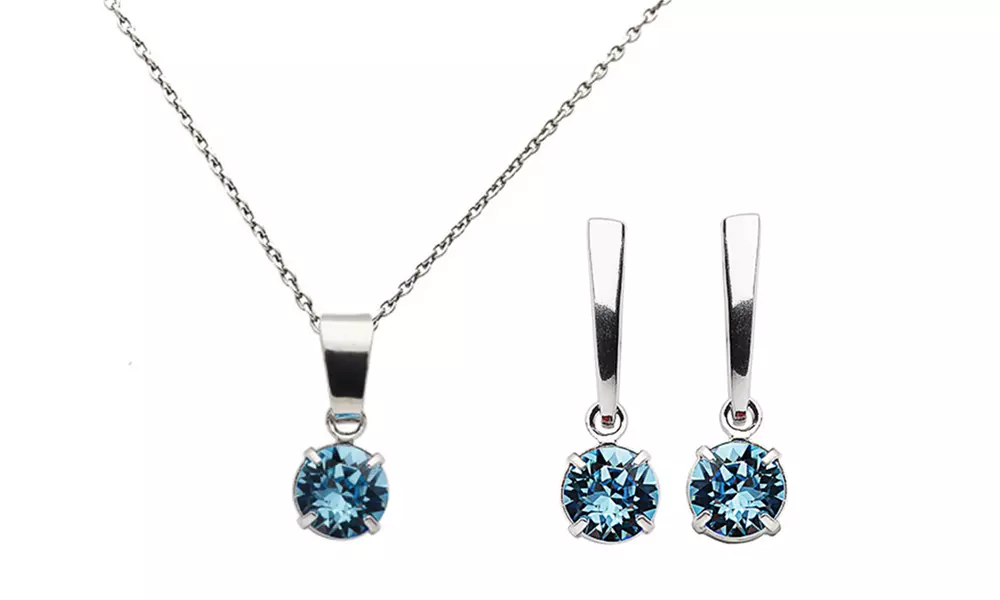 Limited edition sieradenset met Swarovski®-kristallen