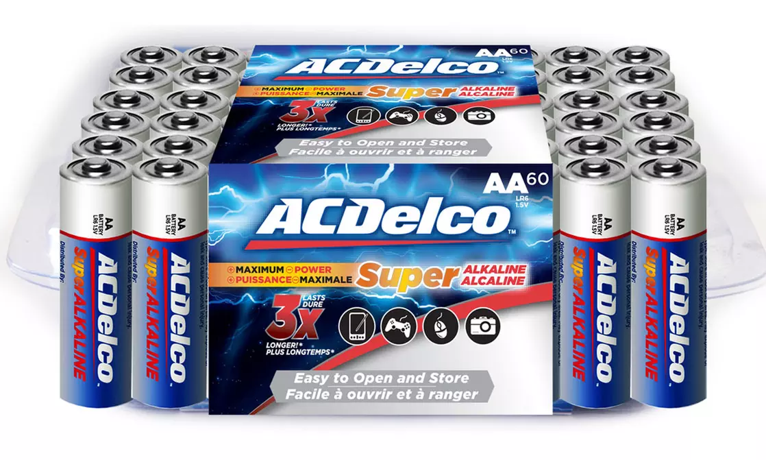 ACDelco Re-Closeable Pack AA or AAA Batteries (60-Pack) - Second Medium