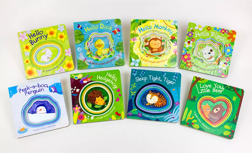 $14.99 for an Animal Board Books 8-Book Bundle ($48 List Price). Free Shipping.﻿ - Primary Image