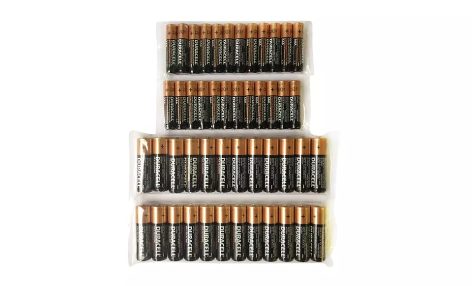 Duracell 48-Pack with 24 AA and 24 AAA Alkaline Batteries. Free Returns. - Second Medium