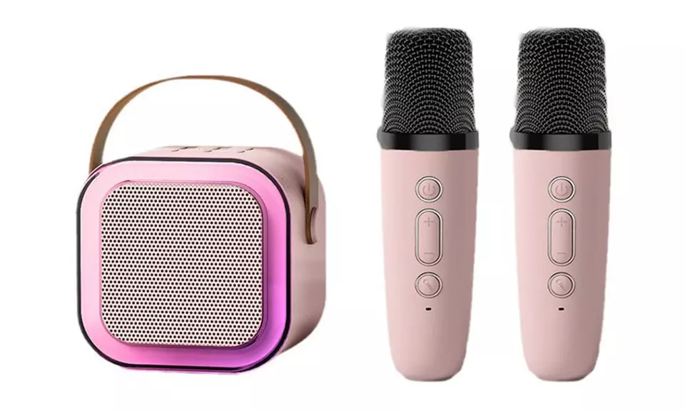 Mini-Karaoke-Gerät mit 1 oder 2 Mikrofonen