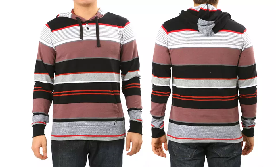 Micros Men's Knit Hoodies. Four Styles Available. Free Returns. - Second Medium