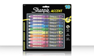 10-Pack of Sharpie Liquid Highlighters