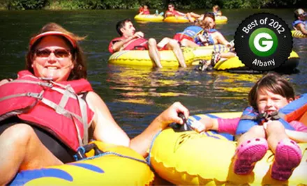 Two-Hour Lazy River Tubing Trip for Two or Four with Concessions from Tubby Tubes (Up to 56% Off) - Primary Image