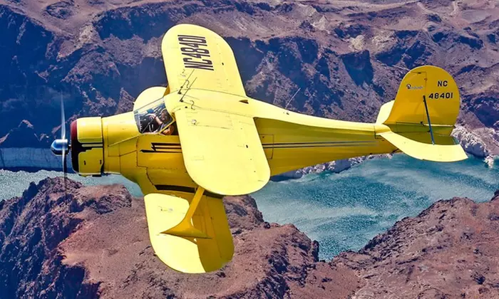 30- or 60-Minute Tour of Las Vegas in Iconic Airplane for Up to Three at West Air Aviation (Up to 51% Off) - Primary Image