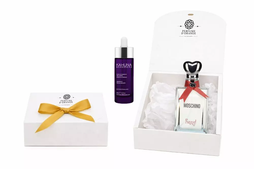 Moschino Funny EDT 50/100 ml + Kahuna Benessere Hyaluron-Serum 30 ml