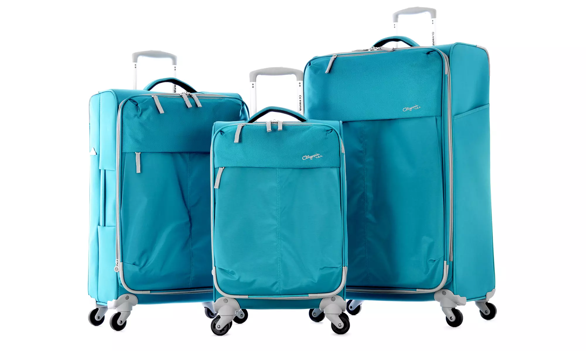 Olympia Swift 3-Piece Lightweight Expandable Spinner Luggage Set - Second Medium