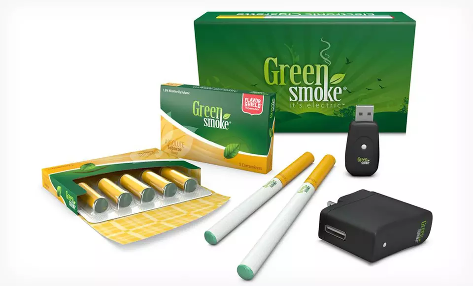 Green Smoke Classic e-Cigarette Kit with Extra Cartomizers - Primary Image