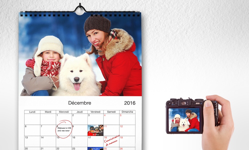 Image 4: Calendrier A3 personnalisé