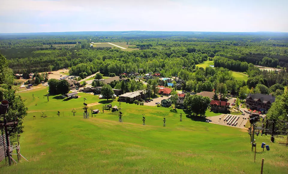 One-Night Stay with Options for Golf at Crystal Mountain in Northern Michigan - Primary Image