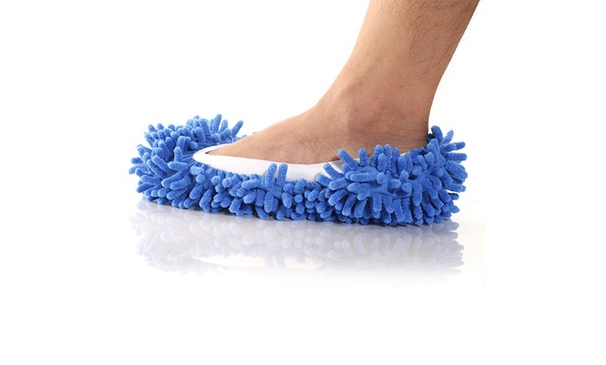 Image 3: Cleaning Mop Slippers