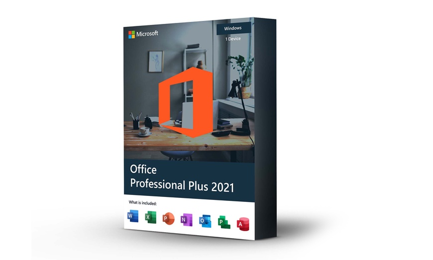 Image 2: Microsoft Office Professional Plus; 2016, 2019 or 2021
