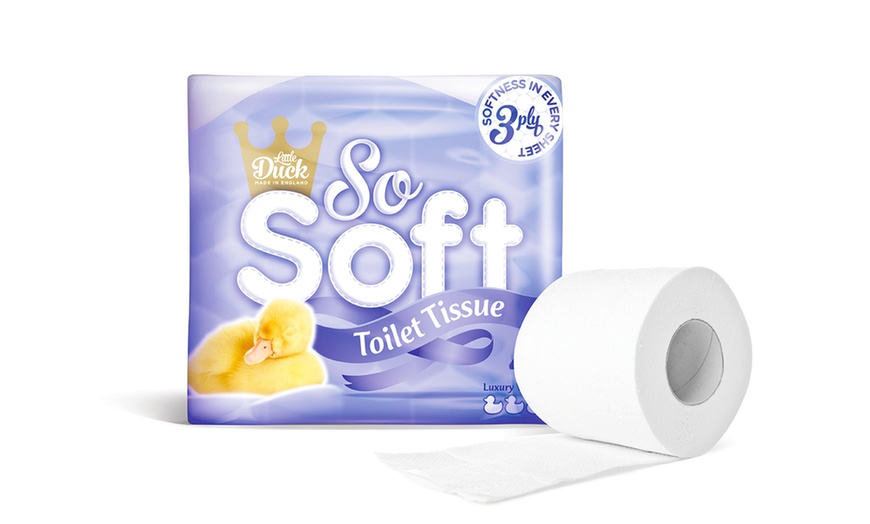 Image 2: 45 Little Duck White Toilet Rolls