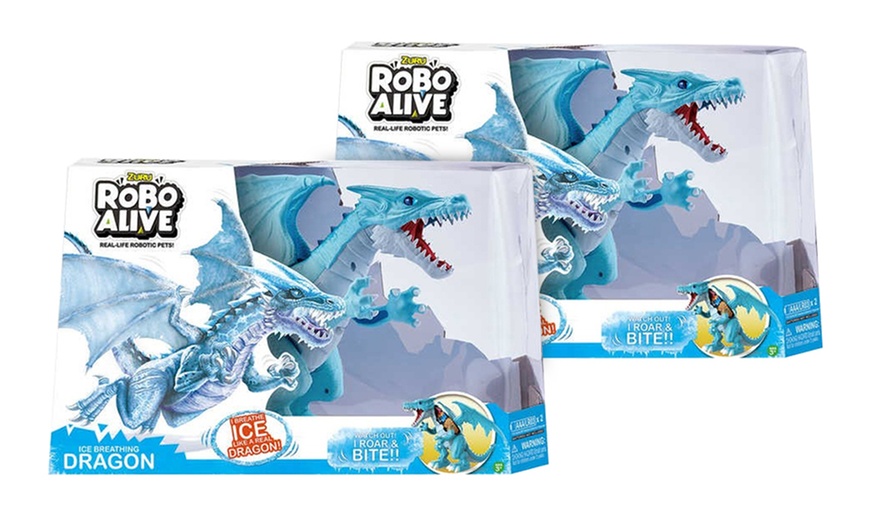 Image 2: Figurine dragon Robo Alive