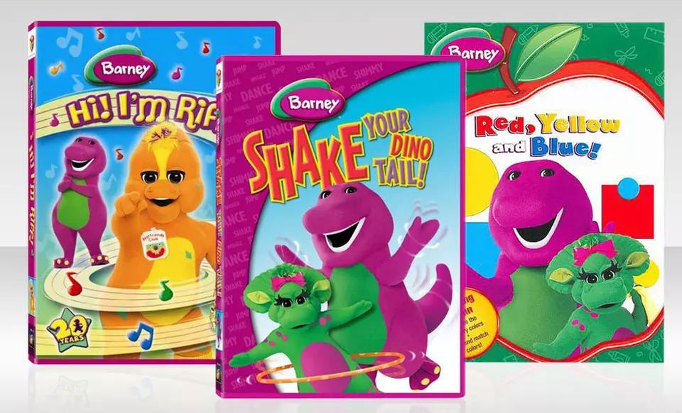 Barney DVD 3-Pack. Free Returns. - Primary Image