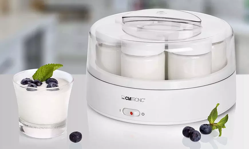Image 1: Yaourtière avec 7 pots de 160 ml Clatronic