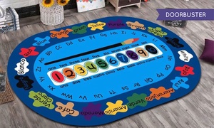 Kids' Number & Colour Play Rug