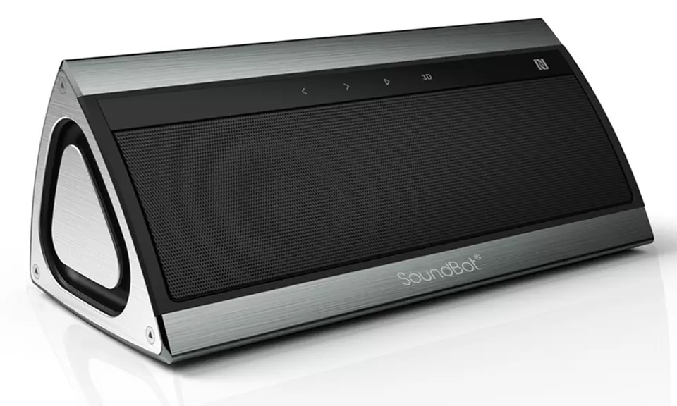 SoundBot SB520PRO 3D HD Bluetooth NFC Wireless Speaker with Passive Subwoofer and Built-In Microphone - Primary Image