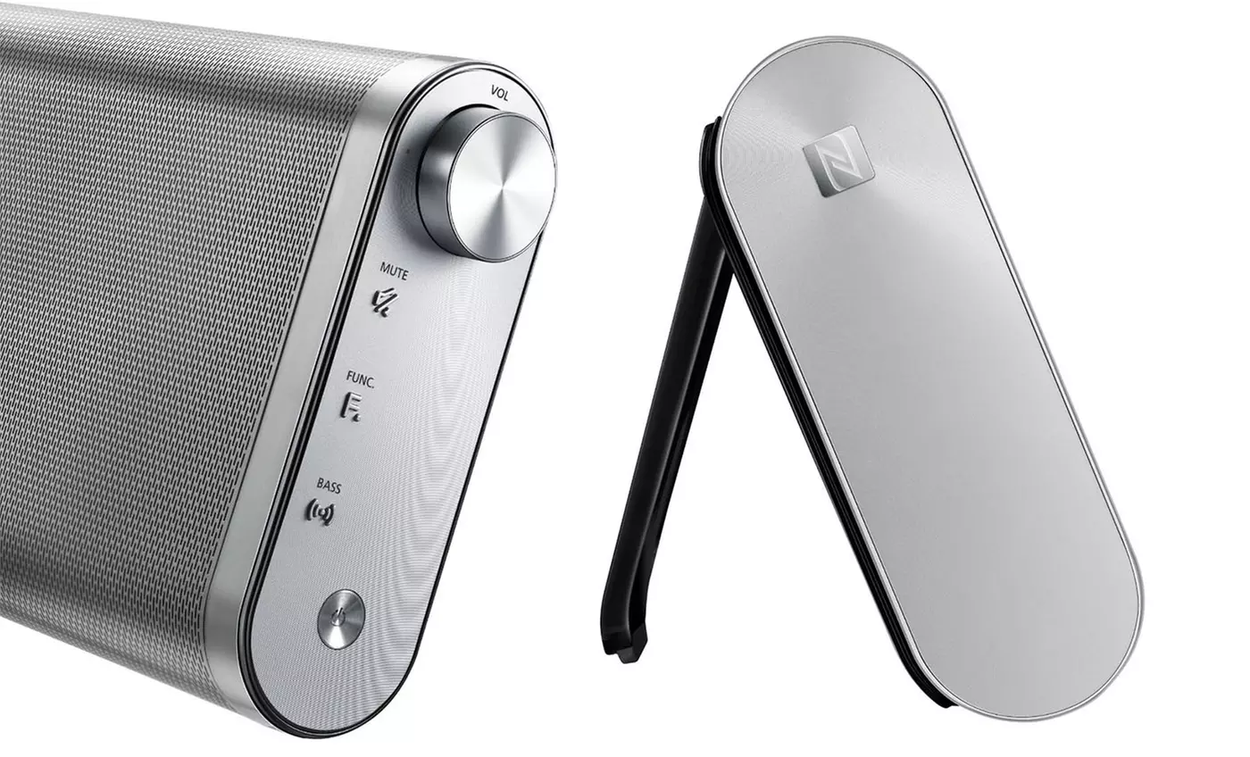 Samsung 2-Channel 20-Watt Portable Bluetooth Speaker with NFC Pairing (Manufacturer Refurbished) - Second Medium
