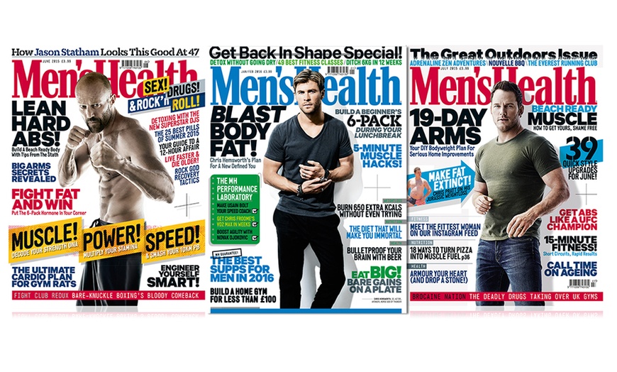 Image 1: Men's Health Subscription 
