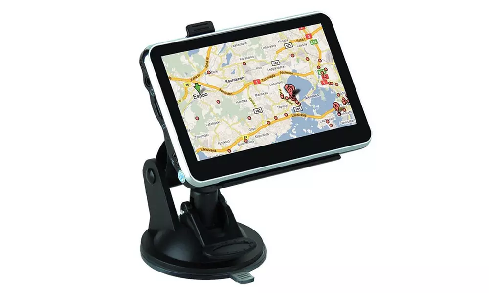 Touchscreen Car GPS Navigation SAT NAV UK and EU Free Maps 4GB with FM for £29.99 - Primary Image