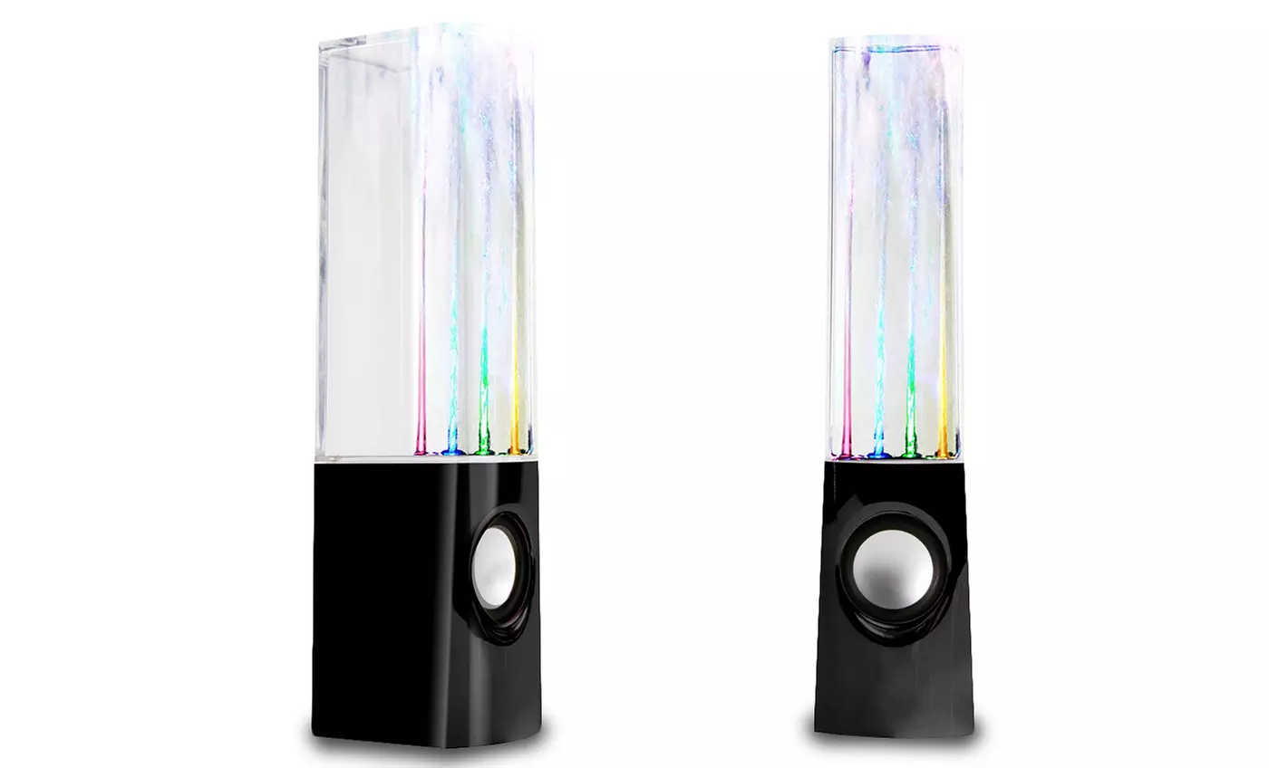 Dancing Water Speakers with Multi-Color Illumination - Second Medium