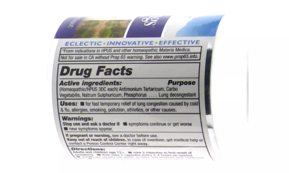 RidgeCrest ClearLungs Extra Strength Decongestant (120 Count) - Second Medium