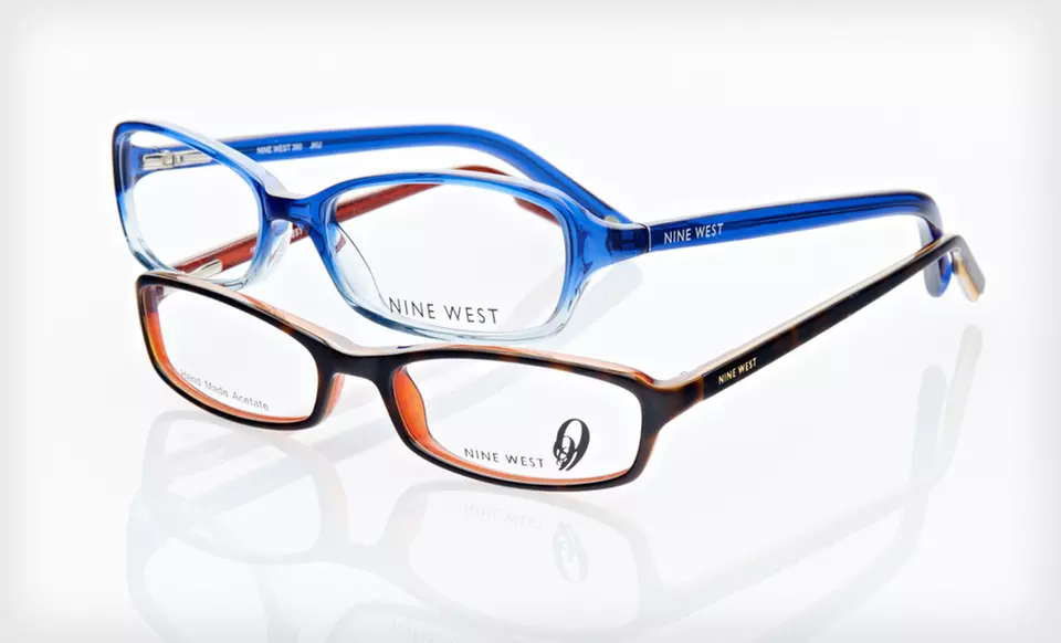 $19 for Nine West Women's Optical Frames (Up to $190 List Price). 14 Styles Available. Free Shipping and Free Returns. - Primary Image