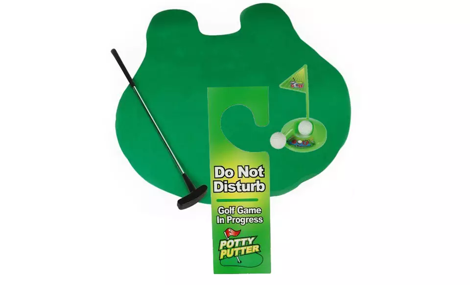 Potty Golf Set with Putter (7-Piece) - Second Medium