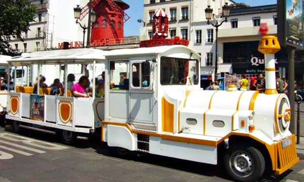 Promenade Sur Le Petit Train De Montmartre Le Petit Train De Montmartre Groupon