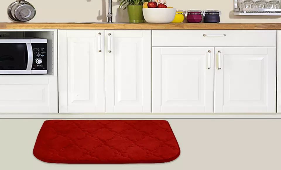 Bouncecomfort Memory Foam Kitchen Mats. Four Colors Available. Free Returns. - Primary Image