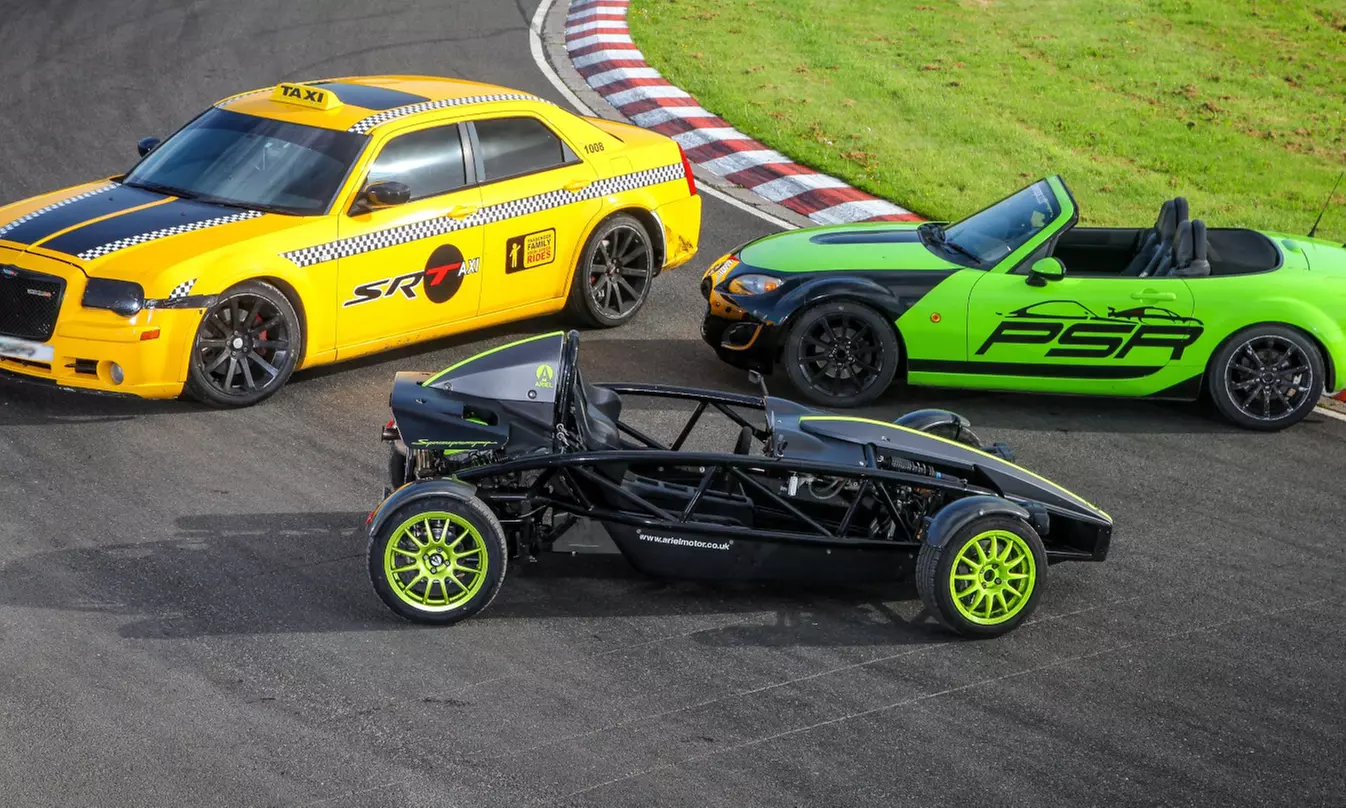 Unleash Your Inner Racer: Supercar Driving Experience for 3 or 6 Miles
