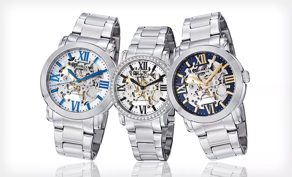 $85 for a Stuhrling Original Symphony Bracelet Watch ($525 List Price). 3 Options Available. Free Shipping and Returns. - Primary Image