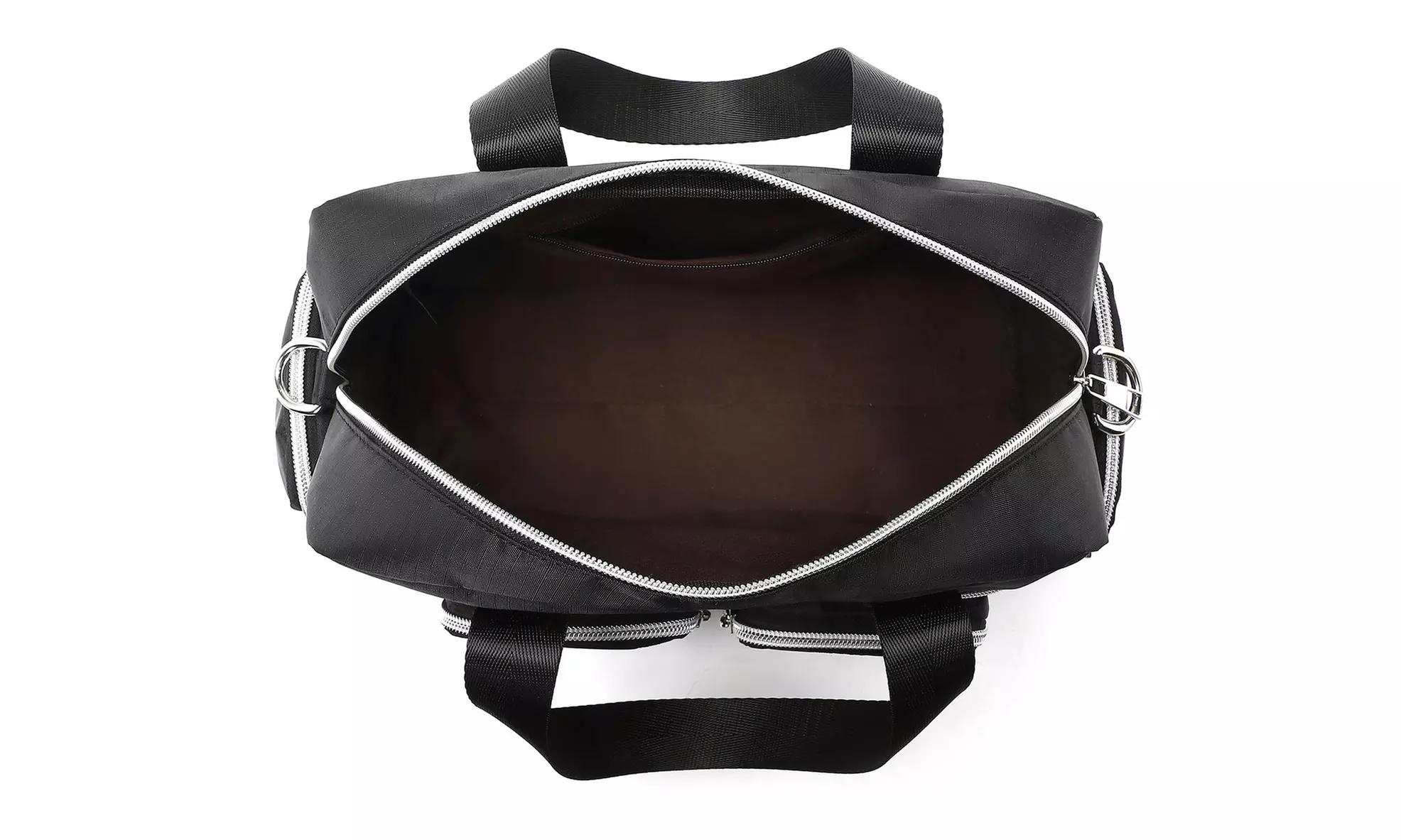 Multi-Pocket Crossbody Tote Bag