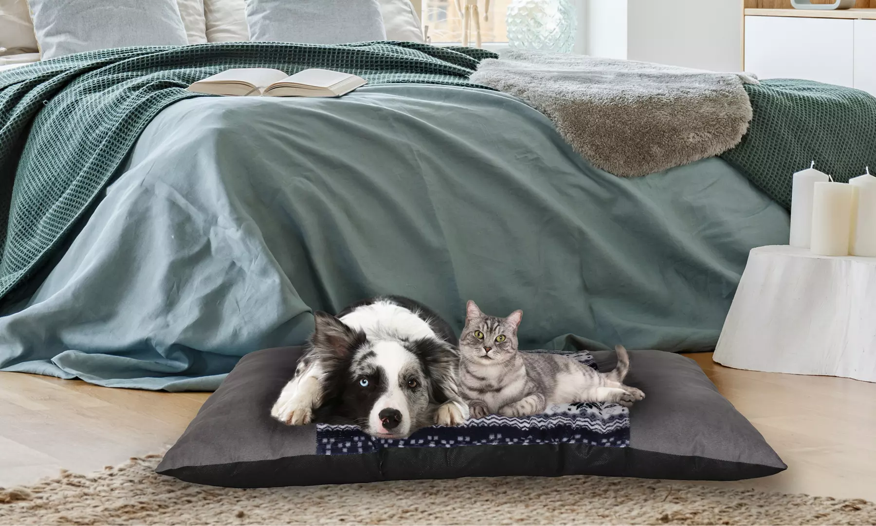 Coussin matelat pour chien Datex,  différents designs et formats - Second Medium