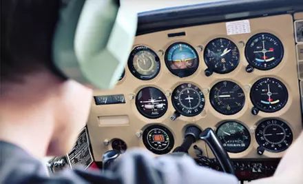 90-Minute, 2-Hour, or Eight-Hour Introductory Flight-Training Package at Inflight Pilot Training (Up to 53% Off) - Primary Image