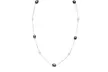 Genuine Freshwater Pearl Tin Cup Bracelet or Necklace - Second Medium