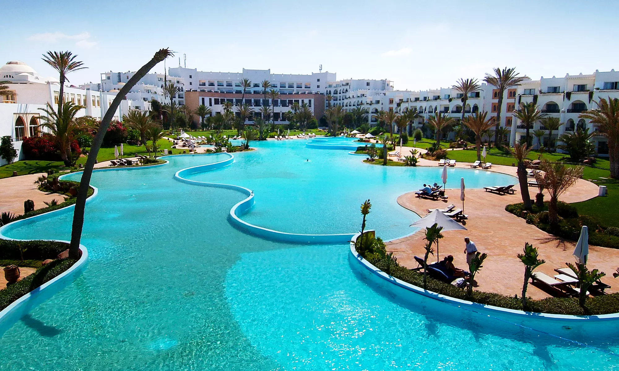 Agadir : chambre double Stand pour 2 pers avec/sans 1 ou 2 enfants, PDJ et accès thalasso au Palais des Roses 4* - Primary Image