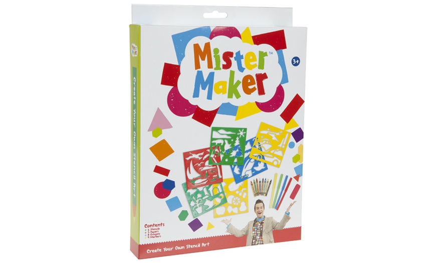 Image 1: Mister Maker Stencil Art Set