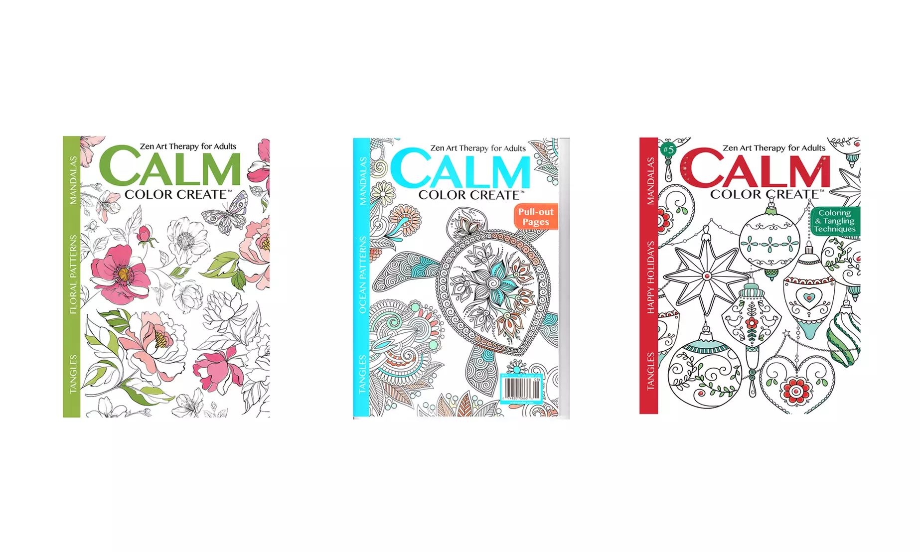 Four-Issue "Calm Color Create" Subscription from Blue Dolphin Magazines (Up to 50% Off) - Primary Image