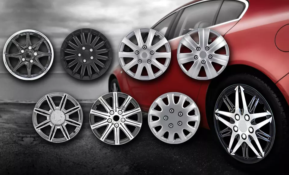 4-Pack of Wheel Covers. Multiple Styles and Sizes from $16.99–$38.99. Free Returns. - Primary Image